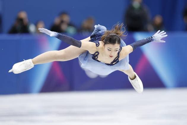 Milan Cortina Olympics: Figure skating, Eiskunstlauf Kaori Sakamoto of Japan performs in the women s short program during the figure skating team event at the Milan Cortina Olympics at Milano Ice Skating Arena in Milan on Feb. 6, 2026.  A14AA0005249532P
