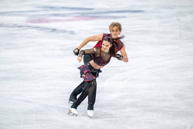 Figure skating, Eiskunstlauf - Milano Cortina 2026 Winter Olympics: Day 0 Diana Davis and Gleb Smolkin from Georgia participate in the Winter Olympic Games, Olympische Spiele, Olympia, OS at the Milano Ice Skating Arena in Milano, Italy, on February 6, 2026. Milano Lombardia Italy  Copyright: xFedericoxManonix originalFilename:manoni-figuresk260206_npemj.jpg