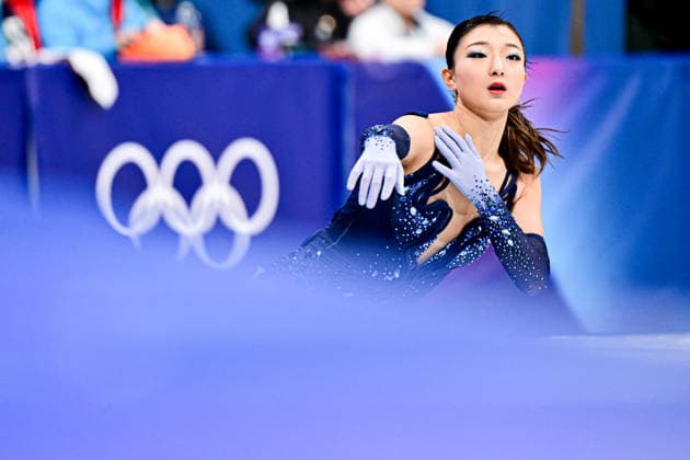 Kaori SAKAMOTO (JPN), during Team Event - Women Single Skating Short Program Warm-Up, at the Olympic Winter games, Winterspiele,Spiele, Summer games Milano Cortina 2026, at Milano Ice Skating Arena, on February 6, 2026 in Milan, Italy. Noxthirdxpartyxsales  aflo_318688639