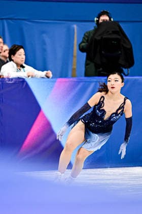 Kaori SAKAMOTO (JPN), during Team Event - Women Single Skating Short Program Warm-Up, at the Olympic Winter games, Winterspiele,Spiele, Summer games Milano Cortina 2026, at Milano Ice Skating Arena, on February 6, 2026 in Milan, Italy. Noxthirdxpartyxsales  aflo_318688660