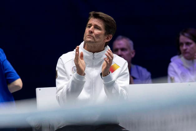 Davis Cup: Deutschland - Peru, 06.02.2026 Coach Michael Kohlmann (GER) während des Davis Cup Davis Cup: Deutschland - Peru im CASTELLO am February 6, 2026 in Duesseldorf, Germany. Copyright: xBEAUTIFULxSPORTS KennyxBeelex