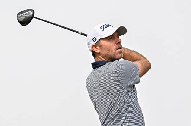 QATAR MASTERS 2026- SECOND ROUND Julien Guerrier of France tees off on the 6th hole during second round of the Qatar Masters 2026 golf tournament at the Doha Golf Club on February 06, 2026. DOHA Qatar Copyright: xNOUSHADx