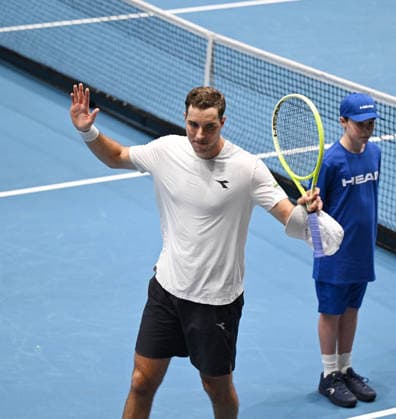 2026 Davis Cup Qualifiers , Düsseldorf Germany Germany vs. Peru Day1 Match2 2.Match Jan-Lennard Struff (GER) vs. Juan Pablo Varillas (PER)