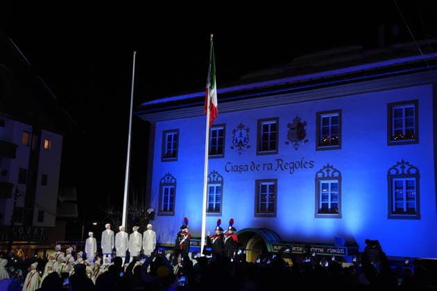 the opening ceremony of the 2026 Winter Olympics, in Cortina d Ampezzo, Italy, Friday, Feb. 6, 2026. (Photo Davide Spada LaPresse)  Copyright: xDavidexSpadax LaPressex