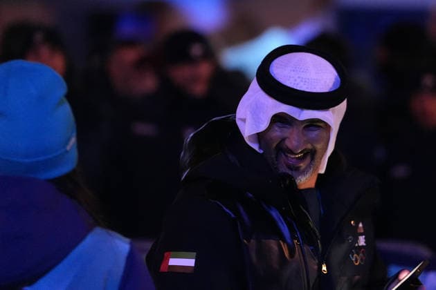 the opening ceremony of the 2026 Winter Olympics, in Cortina d Ampezzo, Italy, Friday, Feb. 6, 2026. (Photo Davide Spada LaPresse)  Copyright: xDavidexSpadax LaPressex