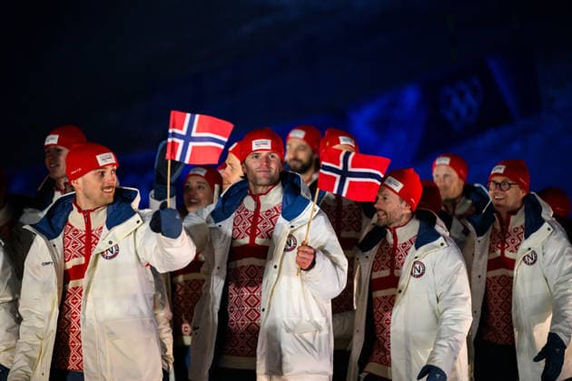 260206 Athletes of Norway during the Opening Ceremony of the 2026 Winter Olympics on February 6, 2026 in Livigno. Photo: Vegard Grott BILDBYRAN kod VG VG0860 bbeng Olympic Games, Olympische Spiele, Olympia, OS olympics winter olympics os ol olympiska spel vinter-os olympiske leker milano cortina 2026 milan cortina 2026 milano cortina 2026 olympic games milano cortina 2026 winter olympic games milano cortina-os milano cortina-ol vinter-ol opening ceremony invigning invigningsceremoni apningsseremoni *** 260206 Athletes of Norway during the Opening Ceremony of the 2026 Winter Olympics on February 6, 2026 in Livigno Photo Vegard Grott BILDBYRAN kod VG VG0860 bbeng olympic games olympics winter olympics os ol olympiska spel vinter os olympiske leker milano cortina 2026 milan cortina 2026 milano cortina 2026 olympic games milano cortina 2026 winter olympic games milano cortina os milano cortina ol vinter ol opening ceremony invigning invigningsceremoni apningsseremoni  Copyright: VEGARDxGRoTT BB260206VG032