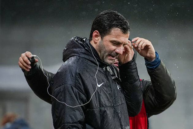Fussball, Google Pixel Frauen-Bundesliga, 17 .Spieltag, 2025 2026, SC Freiburg vs. FC Bayern München, 06.02.2026, Dreisamstadion, Freiburg,: Edmond Kapllani (SC Freiburg,Frauen Trainer) Freiburg Dreisamstadion Baden-Württemberg Deutschland Copyright: xFINLEYxMÖRCHx