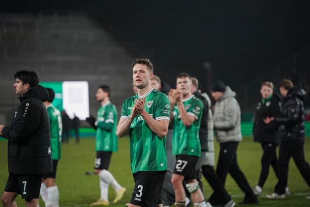 Deutschland: 2.Bundesliga 2025 2026, SC Preußen Münster vs VFL Bochum, Freitag 06.02.2026 LVM-Preußenstadion (Nordrhein-Westfalen, Deutschland) Paul Jaeckel (SC Preußen Münster, 3)