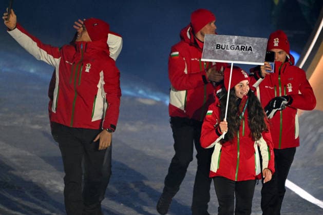 Predazzo, Italy, February 06th 2026. Opening Ceremony of the Olympic Winter games, Winterspiele,Spiele, Summer games 2026 in Predazzo, Italy. (Photo by Igor Kupljenik Sports Press Photo)  Copyright: xIgorxKupljenikx xSPPx Sportspressphoto_SPR89073