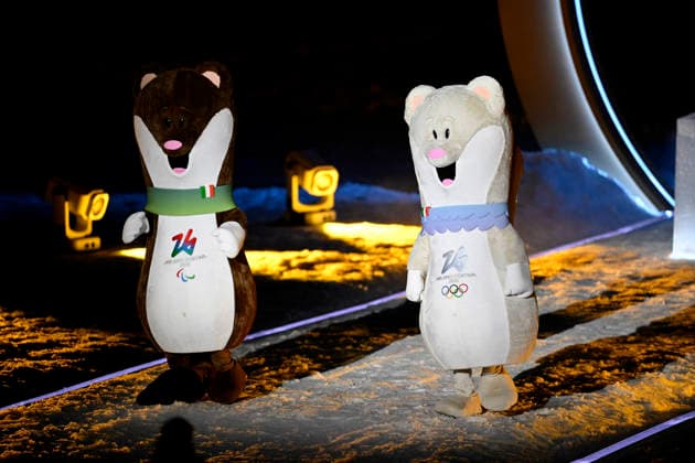 Olympische Eroeffnungsfeier 2026 in Predazzo Olympics - Olympische Winterspiele 2026 Mailand - Cortina 06 - 22 Februar 2026 in Italien am 06.02.2026 in Predazzo *** Olympic Opening Ceremony 2026 in Predazzo Olympics Olympic Winter Games 2026 Milan Cortina 06 22 February 2026 in Italy on 06 02 2026 in Predazzo Copyright: xx