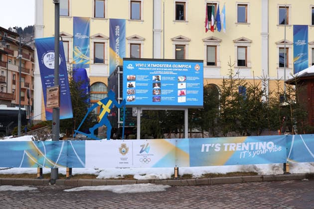 General view, FEBRUARY 6, 2026 - Ski jumping, Skispringen, Ski, nordisch : the Milano Cortina 2026 Olympic Winter games, Winterspiele,Spiele, Summer games in Predazzo, Italy. Noxthirdxpartyxsales  aflo_318747357