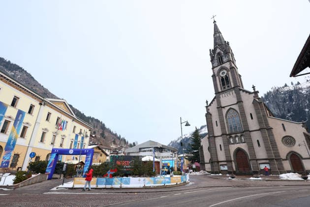 General view, FEBRUARY 6, 2026 - Ski jumping, Skispringen, Ski, nordisch : the Milano Cortina 2026 Olympic Winter games, Winterspiele,Spiele, Summer games in Predazzo, Italy. Noxthirdxpartyxsales  aflo_318747437