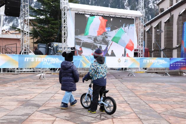 General view, FEBRUARY 6, 2026 - Ski jumping, Skispringen, Ski, nordisch : the Milano Cortina 2026 Olympic Winter games, Winterspiele,Spiele, Summer games in Predazzo, Italy. Noxthirdxpartyxsales  aflo_318747440