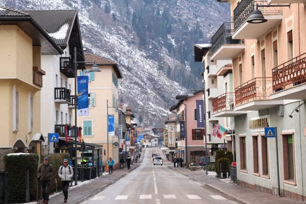 General view, FEBRUARY 6, 2026 - Ski jumping, Skispringen, Ski, nordisch : the Milano Cortina 2026 Olympic Winter games, Winterspiele,Spiele, Summer games in Predazzo, Italy. Noxthirdxpartyxsales  aflo_318747479