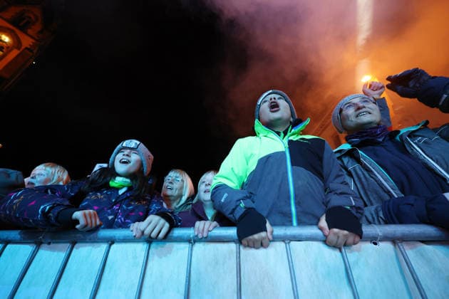 General view, FEBRUARY 6, 2026 - Ski jumping, Skispringen, Ski, nordisch : the Milano Cortina 2026 Olympic Winter games, Winterspiele,Spiele, Summer games in Predazzo, Italy. Noxthirdxpartyxsales  aflo_318747548