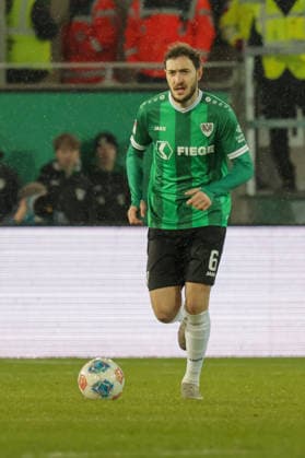 06.02.2026, xgrfx, Fussball 2.Bundesliga, Preußen Münster - VfL Bochum v.l. Marcel Benger (Preußen Münster) (DFL DFB REGULATIONS PROHIBIT ANY USE OF PHOTOGRAPHS as IMAGE SEQUENCES and or QUASI-VIDEO) Münster