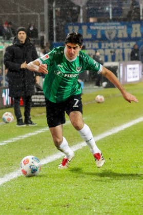 06.02.2026, xgrfx, Fussball 2.Bundesliga, Preußen Münster - VfL Bochum v.l. Batuhan Sertdemir (Preußen Münster) (DFL DFB REGULATIONS PROHIBIT ANY USE OF PHOTOGRAPHS as IMAGE SEQUENCES and or QUASI-VIDEO) Münster