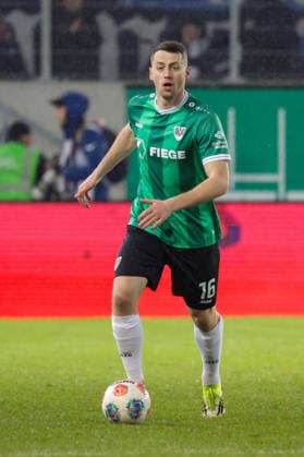 06.02.2026, xgrfx, Fussball 2.Bundesliga, Preußen Münster - VfL Bochum v.l. Torge Paetow (Preußen Münster) (DFL DFB REGULATIONS PROHIBIT ANY USE OF PHOTOGRAPHS as IMAGE SEQUENCES and or QUASI-VIDEO) Münster