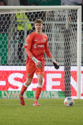 06.02.2026, xgrfx, Fussball 2.Bundesliga, Preußen Münster - VfL Bochum v.l. Johannes Schenk (Preußen Münster) (DFL DFB REGULATIONS PROHIBIT ANY USE OF PHOTOGRAPHS as IMAGE SEQUENCES and or QUASI-VIDEO) Münster