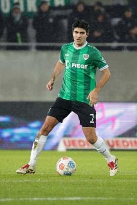 06.02.2026, xgrfx, Fussball 2.Bundesliga, Preußen Münster - VfL Bochum v.l. Batuhan Sertdemir (Preußen Münster) (DFL DFB REGULATIONS PROHIBIT ANY USE OF PHOTOGRAPHS as IMAGE SEQUENCES and or QUASI-VIDEO) Münster