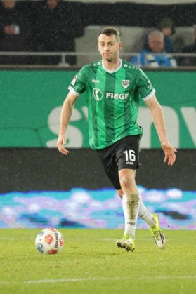 06.02.2026, xgrfx, Fussball 2.Bundesliga, Preußen Münster - VfL Bochum v.l. Torge Paetow (Preußen Münster) (DFL DFB REGULATIONS PROHIBIT ANY USE OF PHOTOGRAPHS as IMAGE SEQUENCES and or QUASI-VIDEO) Münster