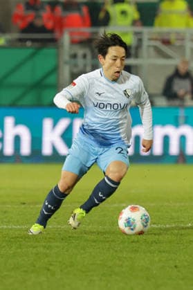 06.02.2026, xgrfx, Fussball 2.Bundesliga, Preußen Münster - VfL Bochum v.l. Koji Miyoshi (VfL Bochum) (DFL DFB REGULATIONS PROHIBIT ANY USE OF PHOTOGRAPHS as IMAGE SEQUENCES and or QUASI-VIDEO) Münster