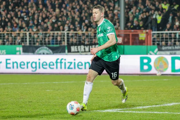 06.02.2026, xgrfx, Fussball 2.Bundesliga, Preußen Münster - VfL Bochum v.l. Torge Paetow (Preußen Münster) (DFL DFB REGULATIONS PROHIBIT ANY USE OF PHOTOGRAPHS as IMAGE SEQUENCES and or QUASI-VIDEO) Münster