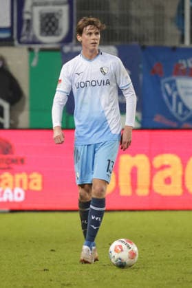 06.02.2026, xgrfx, Fussball 2.Bundesliga, Preußen Münster - VfL Bochum v.l. Oliver Olsen (VfL Bochum) (DFL DFB REGULATIONS PROHIBIT ANY USE OF PHOTOGRAPHS as IMAGE SEQUENCES and or QUASI-VIDEO) Münster