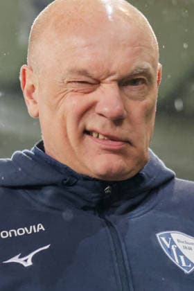 06.02.2026, xgrfx, Fussball 2.Bundesliga, Preußen Münster - VfL Bochum v.l. Uwe Rösler (VfL Bochum) (DFL DFB REGULATIONS PROHIBIT ANY USE OF PHOTOGRAPHS as IMAGE SEQUENCES and or QUASI-VIDEO) Münster