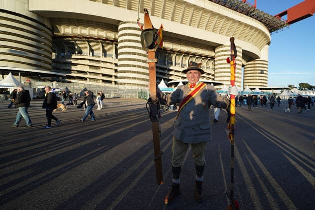 Milano Cortina, 2026 , Winter Olympic Games, Olympische Spiele, Olympia, OS Olympische Winterspiele 2026 , Eröffnungsfeier, Opening Ceremony , Walter, Fan, Deutsch, Deutschland, German Germany Photocopyright Gladys Chai von der Laage *** Milano Cortina, 2026 , Winter Olympic Games, Winter Olympic Games 2026 , Opening Ceremony , Walter, Fan, Deutsch, Deutschland, German Germany Photocopyright Gladys Chai von der Laage