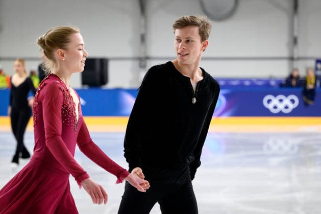 260207 Nikolaj Majorov and Milla Ruud Reitan of Sweden at an ice dance practice during day 1 of the 2026 Winter Olympics on February 7, 2026 in Milan. Photo: Carl Sandin BILDBYRAN kod CS CS0855 konstakning Figure skating, Eiskunstlauf kunstlop Olympic Games, Olympische Spiele, Olympia, OS olympics winter olympics os ol olympiska spel vinter-os olympiske leker milano cortina 2026 milan cortina 2026 milano cortina 2026 olympic games milano cortina 2026 winter olympic games milano cortina-os milano cortina-ol vinter-ol 1 bbeng *** 260207 Nikolaj Majorov and Milla Ruud Reitan of Sweden at an ice dance practice during day 1 of the 2026 Winter Olympics on February 7, 2026 in Milan Photo Carl Sandin BILDBYRAN code CS CS0855 konstakning figure skating kunstlop olympic games olympics winter olympics os ol olympiska spel vinter os olympiske leker milano cortina 2026 milan cortina 2026 milano cortina 2026 olympic games milano cortina 2026 winter olympic games milano cortina os milano cortina ol vinter ol 1 bbeng  Copyright: CARLxSANDIN BB260207CS006