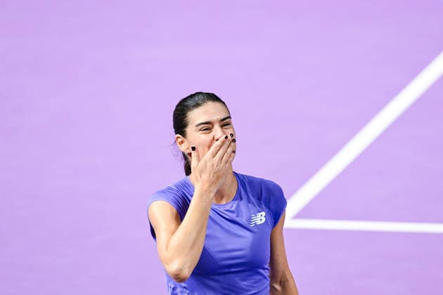 Transylvania Open 2026 - WTA, Tennis Damen 250 Tournament - Semi-finals Sorana Cirstea plays during the Transylvania Open 2026 Semi-finals at BT Arena in Cluj-Napoca, Romania, on February 6, 2026. Cluj-Napoca Romania  Copyright: xFlaviuxBuboix originalFilename:buboi-notitle260206_npJwv.jpg