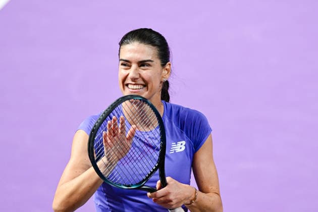 Transylvania Open 2026 - WTA, Tennis Damen 250 Tournament - Semi-finals Sorana Cirstea plays during the Transylvania Open 2026 Semi-finals at BT Arena in Cluj-Napoca, Romania, on February 6, 2026. Cluj-Napoca Romania  Copyright: xFlaviuxBuboix originalFilename:buboi-notitle260206_npRgS.jpg