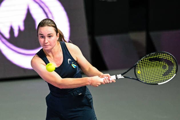 Transylvania Open 2026 - WTA, Tennis Damen 250 Tournament - Semi-finals Daria Snigur plays during the Transylvania Open 2026 Semi-finals at BT Arena in Cluj-Napoca, Romania, on February 6, 2026 Cluj-Napoca Romania  Copyright: xFlaviuxBuboix originalFilename:buboi-notitle260206_npSB2.jpg