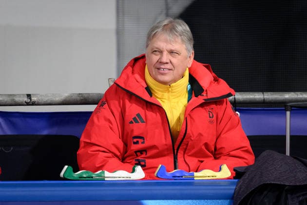 260207 Coach Rostislav Sinicyn of Germany at an ice dance practice during day 1 of the 2026 Winter Olympics on February 7, 2026 in Milan. Photo: Carl Sandin BILDBYRAN kod CS CS0855 konstakning Figure skating, Eiskunstlauf kunstlop Olympic Games, Olympische Spiele, Olympia, OS olympics winter olympics os ol olympiska spel vinter-os olympiske leker milano cortina 2026 milan cortina 2026 milano cortina 2026 olympic games milano cortina 2026 winter olympic games milano cortina-os milano cortina-ol vinter-ol 1 bbeng *** 260207 Coach Rostislav Sinicyn of Germany at an ice dance practice during day 1 of the 2026 Winter Olympics on February 7, 2026 in Milan Photo Carl Sandin BILDBYRAN code CS CS0855 konstakning figure skating kunstlop olympic games olympics winter olympics os ol olympiska spel vinter os olympiske leker milano cortina 2026 milan cortina 2026 milano cortina 2026 olympic games milano cortina 2026 winter olympic games milano cortina os milano cortina ol winter ol 1 bbeng  Copyright: CARLxSANDIN BB260207CS032