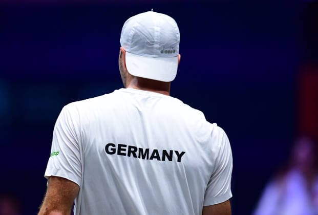 Tennis Davis Cup 2026: Deutschland - Peru am 06.02.2026 im Castello in Düsseldorf Jan-Lennard Struff ( GER ) Nordrhein-Westfalen Deutschland