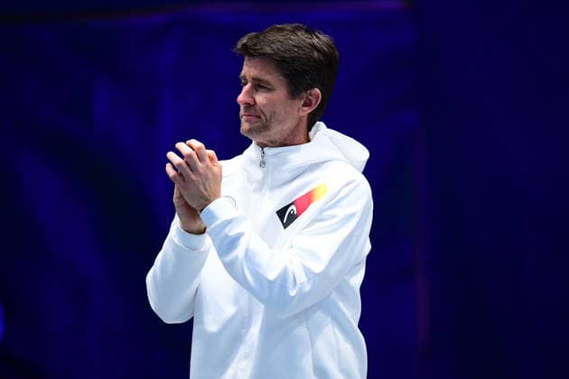 Tennis Davis Cup 2026: Deutschland - Peru am 06.02.2026 im Castello in Düsseldorf Michael Kohlmann ( Kapitän Davis Cup Team Deutschland ) Nordrhein-Westfalen Deutschland