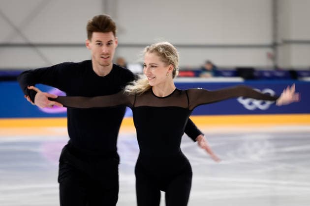 260207 Juulia Turkkila and Matthias Versluis of Finland at an ice dance practice during day 1 of the 2026 Winter Olympics on February 7, 2026 in Milan. Photo: Carl Sandin BILDBYRAN kod CS CS0855 konstakning Figure skating, Eiskunstlauf kunstlop Olympic Games, Olympische Spiele, Olympia, OS olympics winter olympics os ol olympiska spel vinter-os olympiske leker milano cortina 2026 milan cortina 2026 milano cortina 2026 olympic games milano cortina 2026 winter olympic games milano cortina-os milano cortina-ol vinter-ol 1 bbeng *** 260207 Juulia Turkkila and Matthias Versluis of Finland at an ice dance practice during day 1 of the 2026 Winter Olympics on February 7, 2026 in Milan Photo Carl Sandin BILDBYRAN code CS CS0855 konstakning figure skating kunstlop olympic games olympics winter olympics os ol olympiska spel vinter os olympiske leker milano cortina 2026 milan cortina 2026 milano cortina 2026 olympic games milano cortina 2026 winter olympic games milano cortina os milano cortina ol vinter ol 1 bbeng  Copyright: CARLxSANDIN BB260207CS055