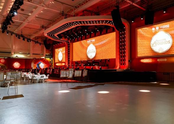 MILAN - Impression of the TeamNL House. The House is where Dutch people gather during the Winter Olympics to celebrate, among other things, the successes of Dutch athletes. ROBIN VAN LONKHUIJSEN ANP xVIxANPxSportx xxANPxIVx 549899628 originalFilename: 549899628.jpg