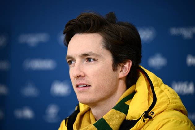 2026 WINTER Olympic Games, Olympische Spiele, Olympia, OS Australian snowboarder and five time Olympian Scotty James speaks to media during a press conference, PK, Pressekonferenz at Livigno Snow Park during the 2026 Milano Cortina Winter Olympic Games in Italy, Saturday, February 7, 2026. ( NO ARCHIVING, EDITORIAL USE ONLY LIVIGNO SONDRIO ITALY  Copyright: xDANxHIMBRECHTSx 20260207152685431321