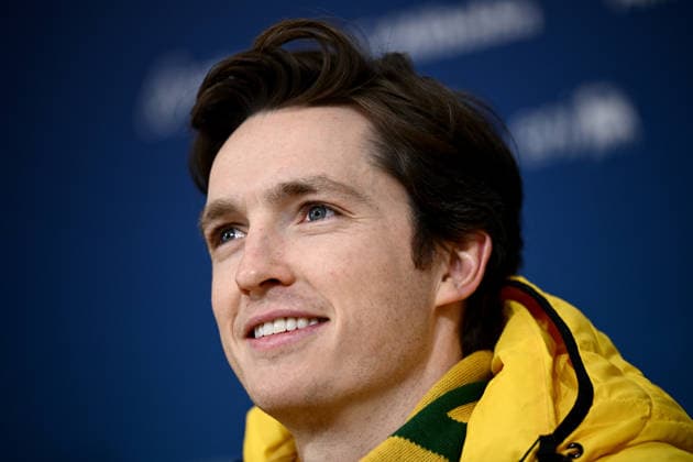 2026 WINTER Olympic Games, Olympische Spiele, Olympia, OS Australian snowboarder and five time Olympian Scotty James speaks to media during a press conference, PK, Pressekonferenz at Livigno Snow Park during the 2026 Milano Cortina Winter Olympic Games in Italy, Saturday, February 7, 2026. ( NO ARCHIVING, EDITORIAL USE ONLY LIVIGNO SONDRIO ITALY  Copyright: xDANxHIMBRECHTSx 20260207110177604912