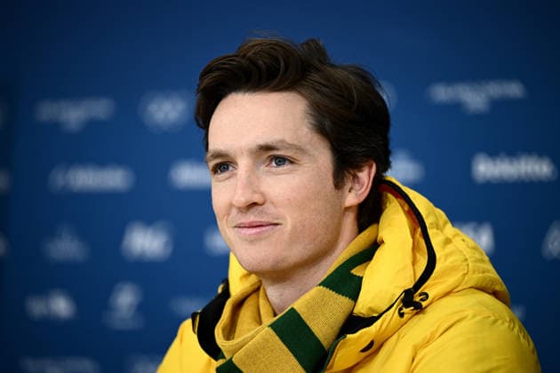 2026 WINTER Olympic Games, Olympische Spiele, Olympia, OS Australian snowboarder and five time Olympian Scotty James speaks to media during a press conference, PK, Pressekonferenz at Livigno Snow Park during the 2026 Milano Cortina Winter Olympic Games in Italy, Saturday, February 7, 2026. ( NO ARCHIVING, EDITORIAL USE ONLY LIVIGNO SONDRIO ITALY  Copyright: xDANxHIMBRECHTSx 20260207111967034117