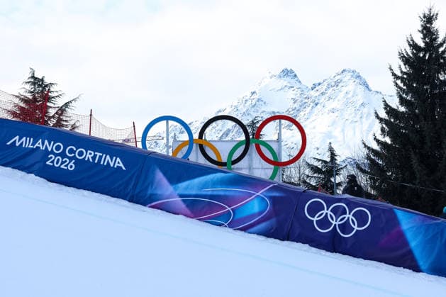 GIOCHI OLIMPICI - Olimpiadi Invernali Milano-Cortina 2026 - Alpine Skiing Men s Downhill A general view of the track prior the Olympic Winter games, Winterspiele,Spiele, Summer games Milano-Cortina 2026, Alpine Skiing Men s Downhill on February 07, 2026 at Stelvio Ski Centre in Bormio, Italy Cortina D Ampezzo Italy  Copyright: xIPAxSport ABACAx