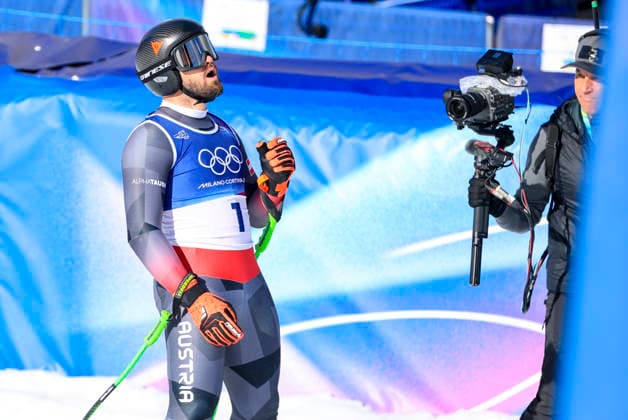OLYMPICS - Winter Olympic Games, Olympische Spiele, Olympia, OS Milano Cortina 2026 BORMIO,ITALY,07.FEB.26 - OLYMPICS, ALPINE SKIING - Winter Olympic Games Milano Cortina 2026, downhill, men. Image shows Daniel Hemetsberger (AUT).  GEPAxpictures xGEPAxpictures xWo