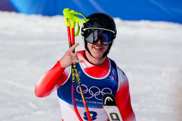 Winter Olympics in Milan Cortina 2026 Bormio, Italy 20260207. Franjo von Allmen from Switzerland competes in the men s alpine downhill at the Winter Olympics in Milan Cortina 2026. Photo: Cornelius Poppe NTB Bormio Italy EDITORIAL USE ONLY. RESTRICTED USE FOR BETTING COMPANIES Ref:_SPOXHeSPf-yJYs.jpg *** Winter Olympics in Milan Cortina 2026 Bormio, Italy 20260207 Franjo von Allmen from Switzerland competes in the men s alpine downhill at the Winter Olympics in Milan Cortina 2026 Photo Cornelius Poppe NTB Bormio Italy EDITORIAL USE ONLY RESTRICTED USE FOR BETTING COMPANIES  Copyright: xCorneliusxPoppex xNTBx