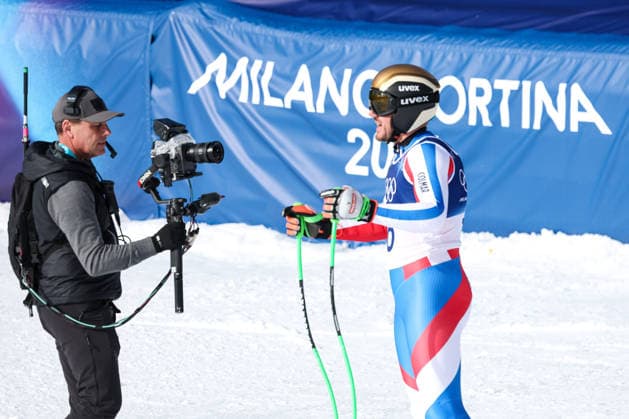 Nils Allegre (FRA) during the Olympic Winter games, Winterspiele,Spiele, Summer games Milano-Cortina 2026, Alpine Skiing Men s Downhill on February 07, 2026 at Stelvio Ski Centre in Bormio, Italy  Copyright: xSergioxBisi IPAxSportx xipa-agency.netx xx IPA_71062194 IPA_Agency_IPA71062194