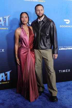 Columbia Pictures and Sony Pictures Animation s GOAT World Premiere - Arrivals - LA Ayesha Curry, Stephen Curry At Los Angeles Premiere Of Columbia Pictures And Sony Pictures Animation s GOAT At AMC Century City 15 In Los Angeles CA, USA on February 6, 2026. Photo by Fati S ABACAPRESS.COM Los Angeles CA United States  Copyright: xFatixSadou ABACAPRESS.COMx