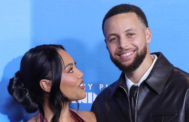 Columbia Pictures and Sony Pictures Animation s GOAT World Premiere - Arrivals - LA Ayesha Curry, Stephen Curry At Los Angeles Premiere Of Columbia Pictures And Sony Pictures Animation s GOAT At AMC Century City 15 In Los Angeles CA, USA on February 6, 2026. Photo by Fati S ABACAPRESS.COM Los Angeles CA United States  Copyright: xFatixSadou ABACAPRESS.COMx