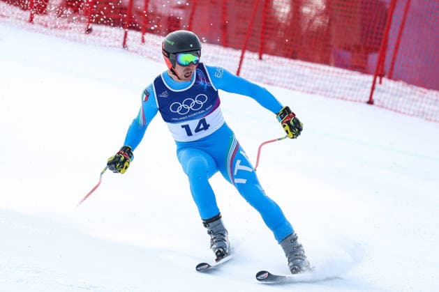 Mattia Casse (ITA) during the Olympic Winter games, Winterspiele,Spiele, Summer games Milano-Cortina 2026, Alpine Skiing Men s Downhill on February 07, 2026 at Stelvio Ski Centre in Bormio, Italy  Copyright: xSergioxBisi IPAxSportx xipa-agency.netx xx IPA_71062527 IPA_Agency_IPA71062527
