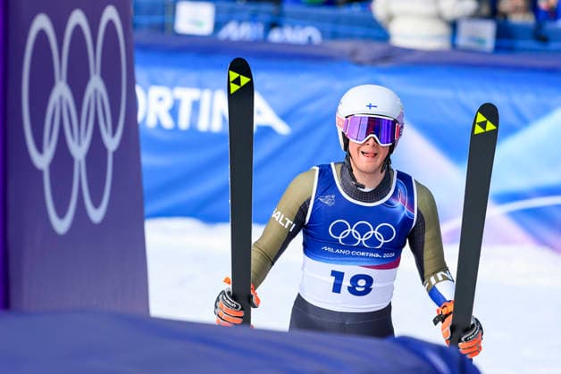 OLYMPICS - Winter Olympic Games, Olympische Spiele, Olympia, OS Milano Cortina 2026 BORMIO,ITALY,07.FEB.26 - OLYMPICS, ALPINE SKIING - Winter Olympic Games Milano Cortina 2026, downhill, men. Image shows Elian Lehto (FIN).  GEPAxpictures xGEPAxpictures xWo